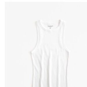 Abercrombie & Fitch White Tank Top